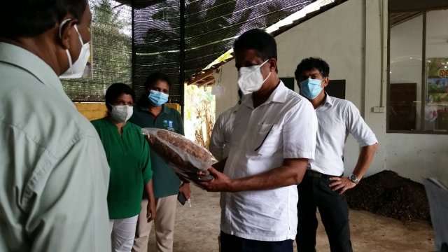 Inspection of Organic Fertilizer Production Projects 